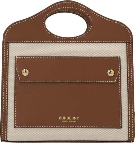 burberry micro two-toned crossbody bag